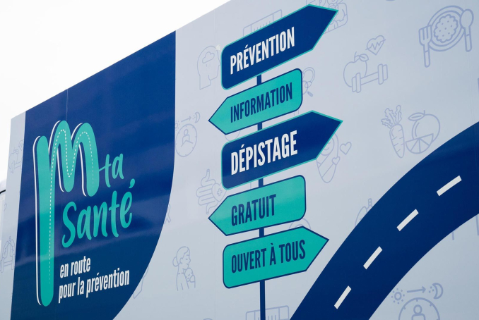 M'ta santé, en route pour la prévention : prévention, information, dépistage gratuit et ouvert à tous
